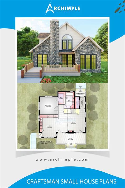 Craftsman Small House Plans