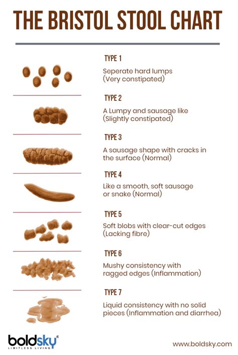 poop chart what the color and texture of your stool means - color of ...