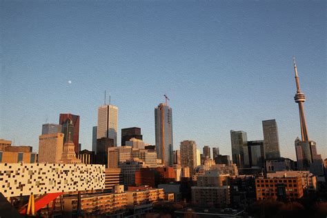 Toronto skyline – a sibilant intake of breath