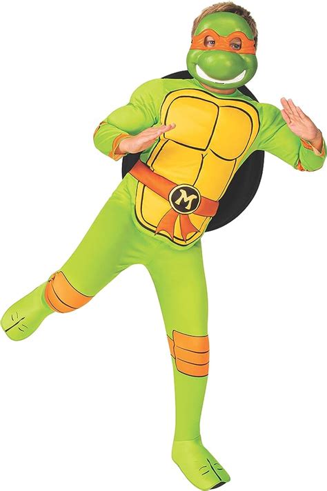 Adult Classic TMNT Michelangelo Costume | eduaspirant.com