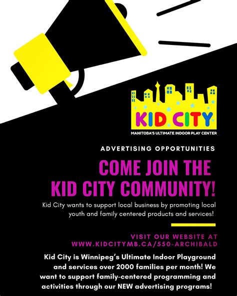 Advertise with Kid City - Kid City Archibald