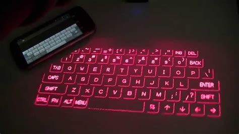 Magic Cube Laser Projection Holographic Keyboard Review: - YouTube