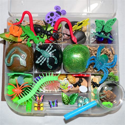 Creepy Crawlers Play Dough Kit Creepy Crawlers Busy Box - Etsy