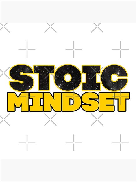 "Stoic Mindset | Philosophy Gift | Stoicism" Poster by StoicStreet | Redbubble