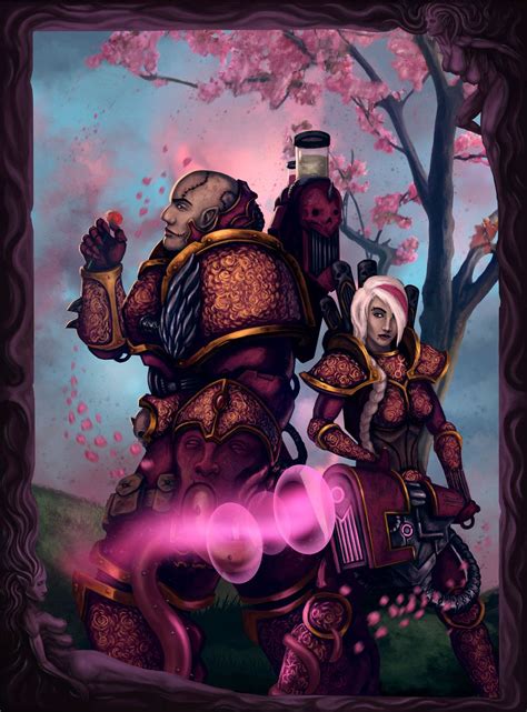 Emperor's Children's Fallen Sister | Warhammer 40k artwork, Warhammer fantasy, Warhammer art