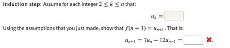 Solved Strong induction is the name given to induction that | Chegg.com