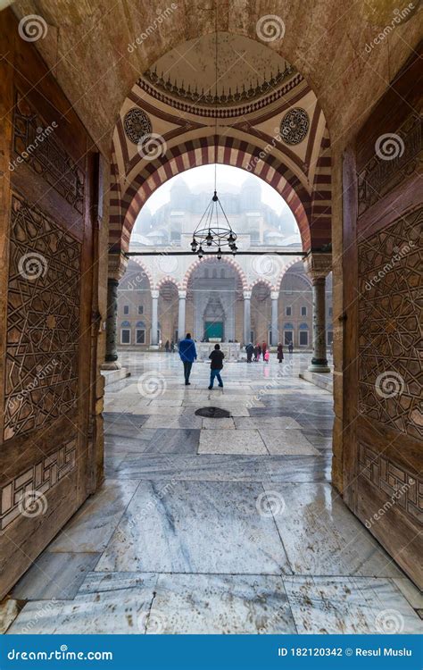 Selimiye Mosque in Edirne, Turkey. Editorial Photography - Image of ...