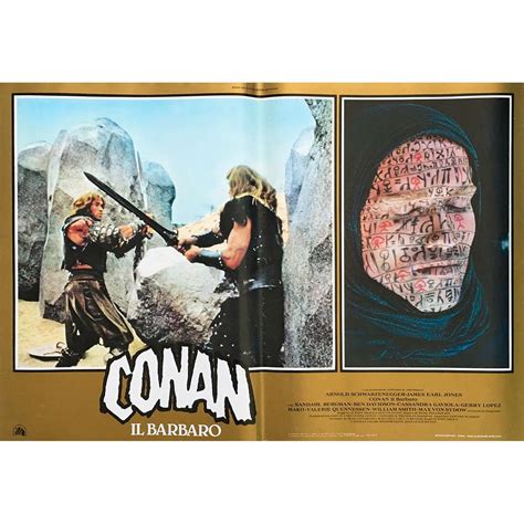 CONAN THE BARBARIAN Movie Poster 18x26 in.