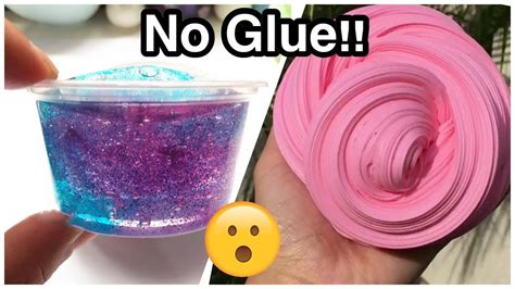 How to make slime without activator and glue 5 minutes - jzanature