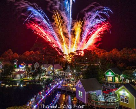 Best Places to Watch the Baytowne Wharf Fireworks | Okaloosa island ...