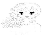 Coloriage fille manga 34 - JeColorie.com