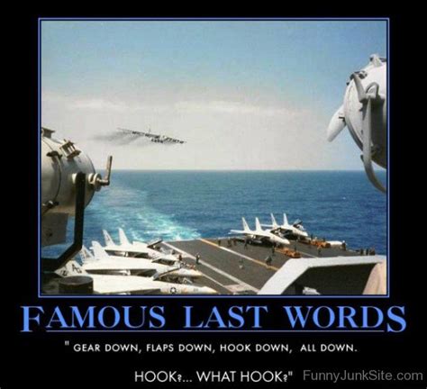 Funny Aviation Pictures » Famous Last Words