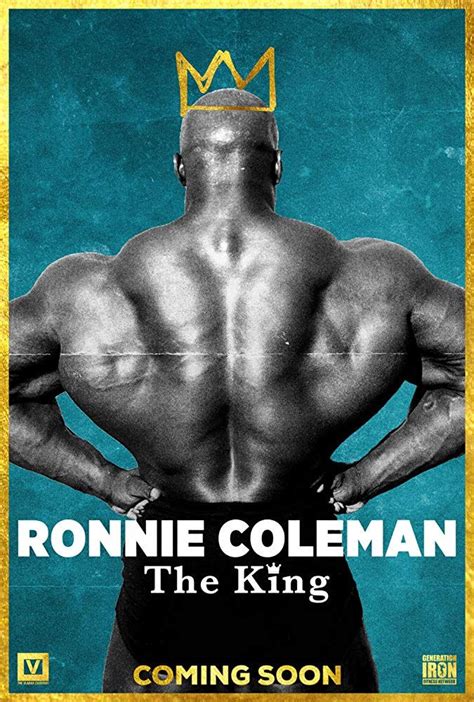 Ronnie Coleman: The King (2018) | Ronnie coleman, Coleman, Kings movie