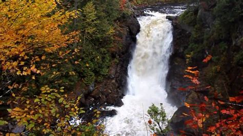 Moxie Falls, Maine - YouTube