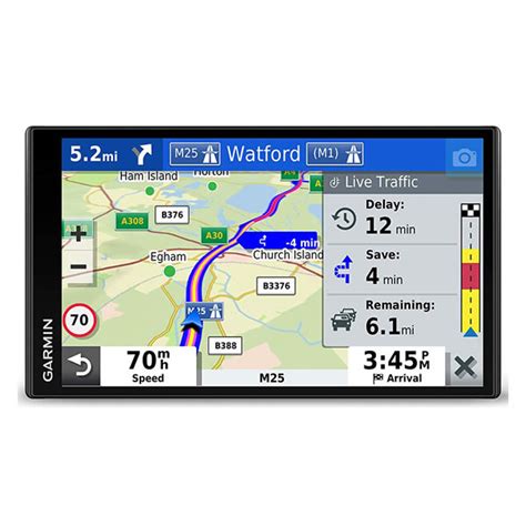 Garmin DriveSmart 65 Live Traffic (discontinued) models with Lifetime European Sat Nav Maps