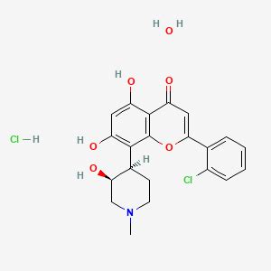 Flavopiridol hydrochloride hydrate | C21H23Cl2NO6 | CID 91886156 - PubChem