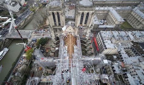 Photos show Notre-Dame restoration work after devastating 2019 fire - a ...