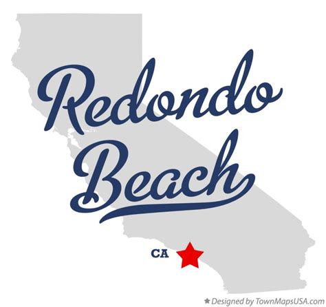 Map of Redondo Beach, CA, California