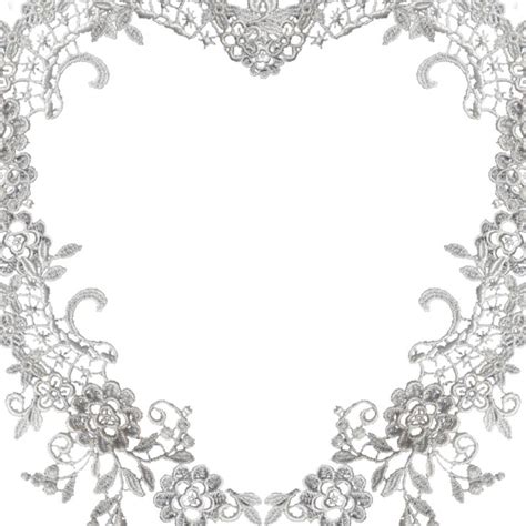 lace-heart-border-by-piratelotus-stock-on-deviantart-BE5eNc-clipart.png (894×894) | Lace ...