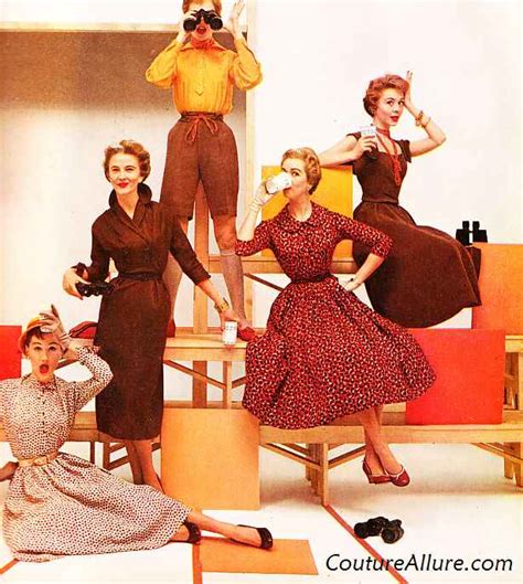 Couture Allure Vintage Fashion: 11 Pieces Make a Wardrobe - 1954