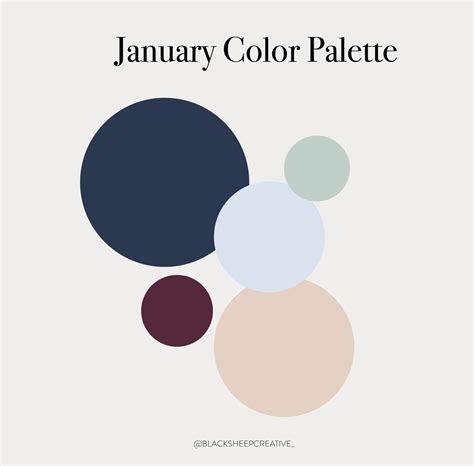 This year we want to start sharing a monthly palette that can maybe give you some inspiration ...