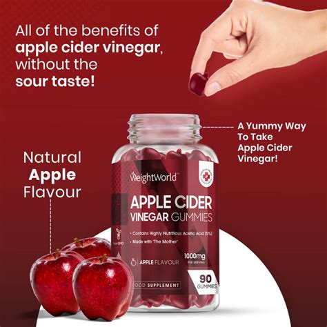 Apple Cider Vinegar Gummies | Weight Management Gummies UK | WeightWorld