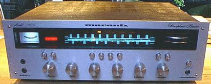 The Marantz 2230 Receiver