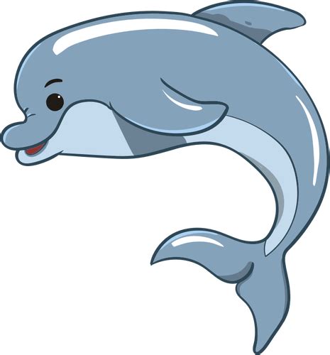 Baby dolphin | Public domain vectors
