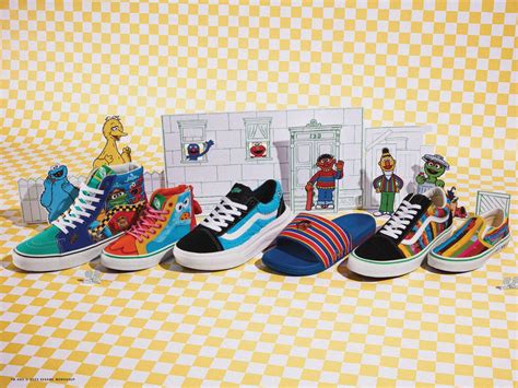 Vans x Sesame Street Collection Includes Colorful Sneakers and Apparel ...