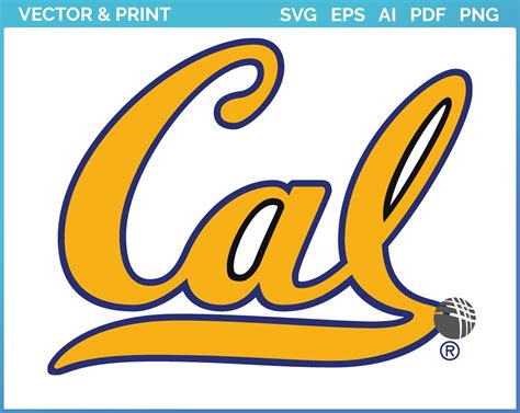 California Golden Bears - Secondary Logo (1992) - College Sports Vector ...