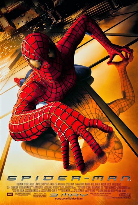 The Iconic 2002 Theatrical Poster For Spider-Man. : r/nostalgia