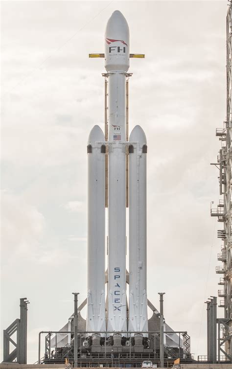 SpaceX launches Falcon Heavy, the world's most powerful rocket