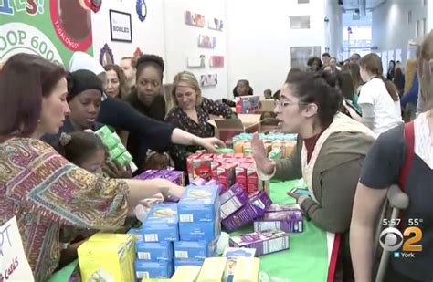 New York's first-ever homeless shelter-based Girl Scout troop crushes their first-ever cookie sale