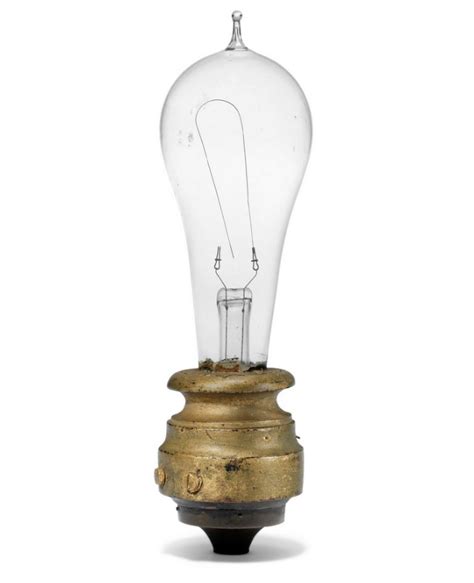 Thomas Edison's 140-year-old experimental lightbulb up for auction