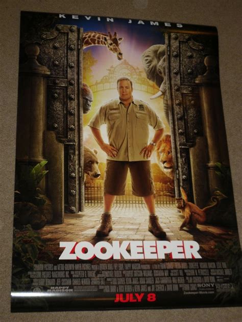 ZOOKEEPER "C" 27x40 ORIGINAL D/S MOVIE POSTER | eBay