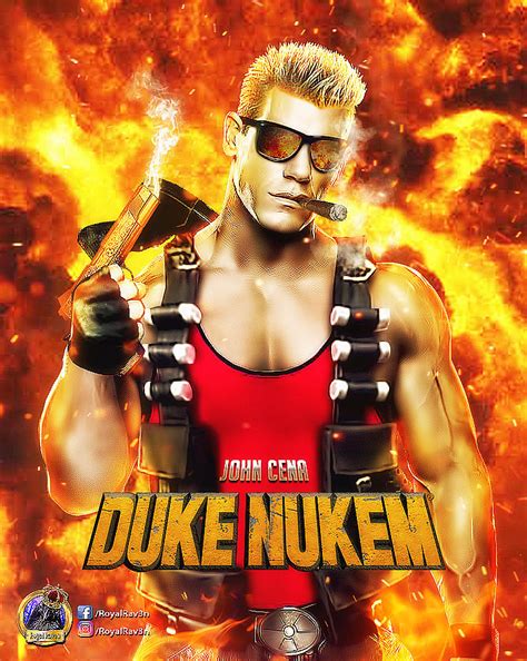 John Cena as Duke Nukem by Cag3dRav3n on DeviantArt