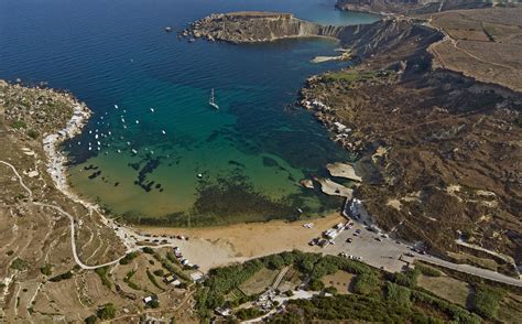 Gnejna Bay, Malta | Maltese islands, Malta, Aerial view