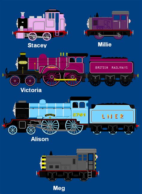 Thomas and Friends OC's by AngryScottishBurd on DeviantArt