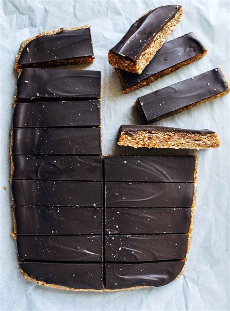 Healthy Chocolate Peanut Butter Candy Bars - Making Thyme for Health