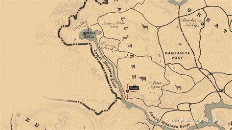 Rdr2 Trapper Locations Map