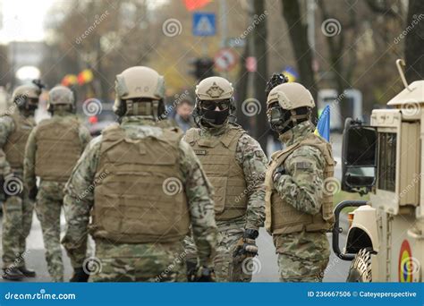 Romanian Army Special Forces Soldiers Prepare for the Romanian National ...