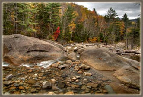 Franconia Falls and Lincoln Woods Trail, New Hampshire