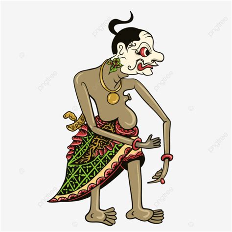 Wayang Kulit Gareng Punakawan, Javanese Puppet, Shadow Puppets, Wayang Gareng PNG Transparent ...