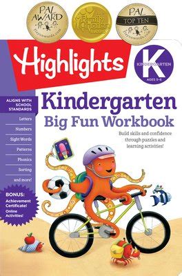 Kindergarten Big Fun Workbook – Educational Book, 9781629797632