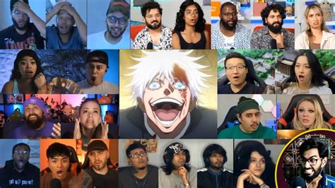 Jujutsu Kaisen Season 2 Episode 4 Reaction Mashup | Part 1 | Gojo is Back - YouTube