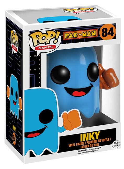 Funko POP! Games Pac-Man #84 Inky - New, Mint Condition, Vaulted