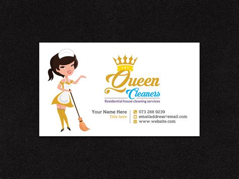 House Cleaning Services Business Cards