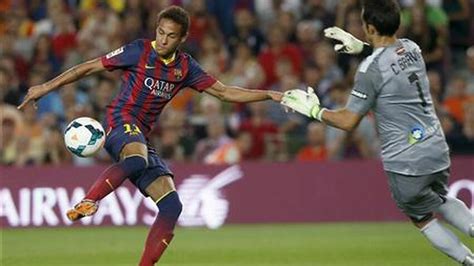 Neymar opens La Liga account as Barca march on | SBS News