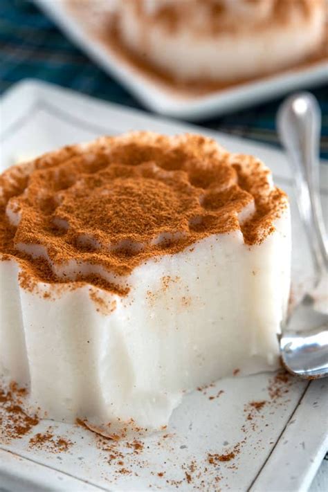 Tembleque recipe - Puerto Rican coconut pudding as silky smooth as ...