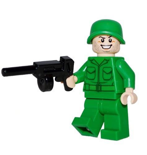 Buy LEGO Army Man Minifigure with Machine Online at desertcartUAE